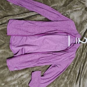 Purple athletic jacket